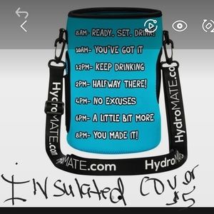 Hydromate water jug with insulated cover